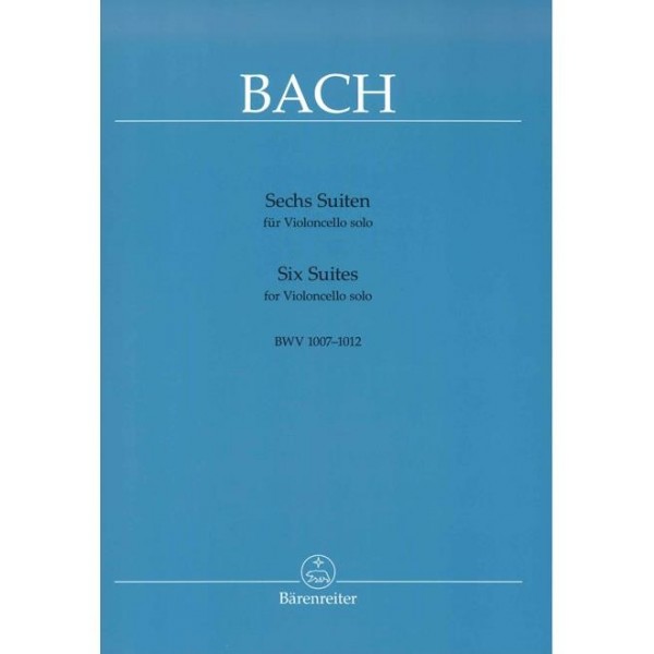 Six Suites for Violoncello solo BWV 1007-1012