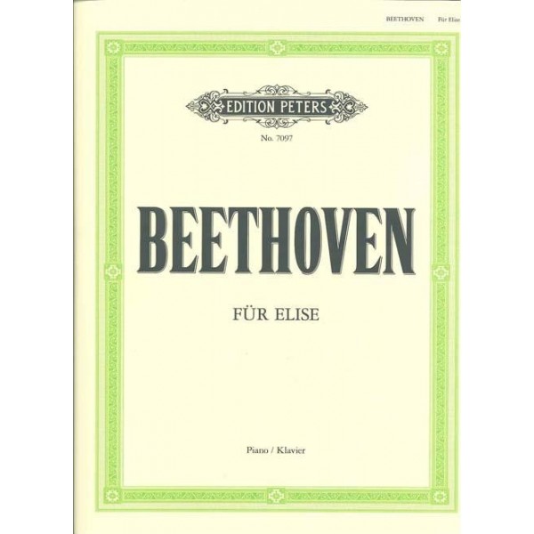 Beethoven: para Elisa. Piano solo