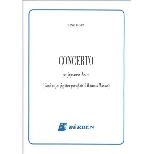 Concierto para fagot y orquesta de Nino Rota
