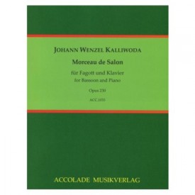 Morceau de Salon Op 230 de Kalliwoda para fagot y piano