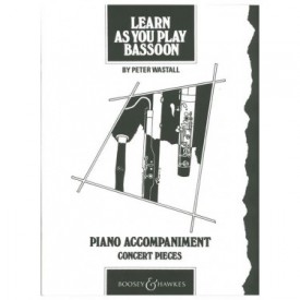 Acompañamiento de piano de las piezas concierto fagot del método aprende tocando el fagot