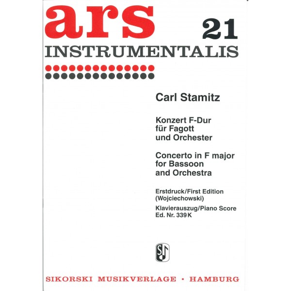 Stamitz: Concerto in F for bassoon and orchestra