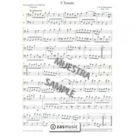 Boismortier, Joseph Bodin de, 9 petites sonates et chaconne for 2 violoncellos (Bassoons, Viole da gamba) op. 66