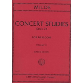 Milde, Ludwig: 50 concert Studies op. 26 Volume II nº 26-50