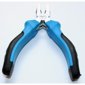 Alicatas mordaza (plana y de corte) para hacer las cañas. CHIARUGI