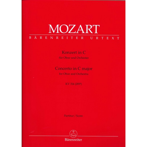 Mozart, Wolfgang Amadeus (1756-1791): Concerto in C major KV 314 (285d)