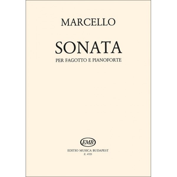 Marcello: Sonata per fagotto e pianoforte (Mi m)