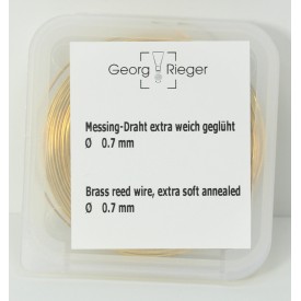 Hilo para cañas de fagot de 0,7 mm extra suave de la empresa Rieger