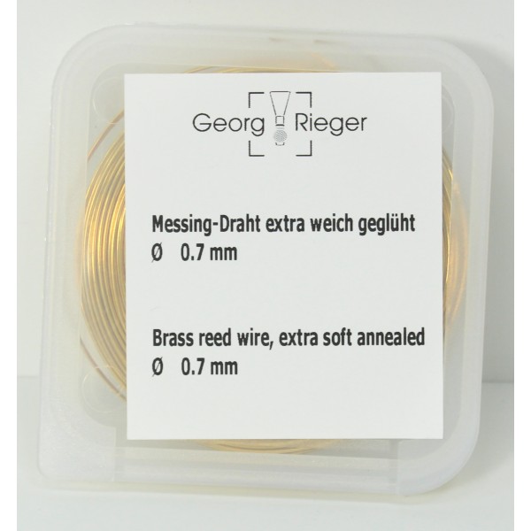 Hilo para cañas de fagot de 0,7 mm extra suave de la empresa Rieger