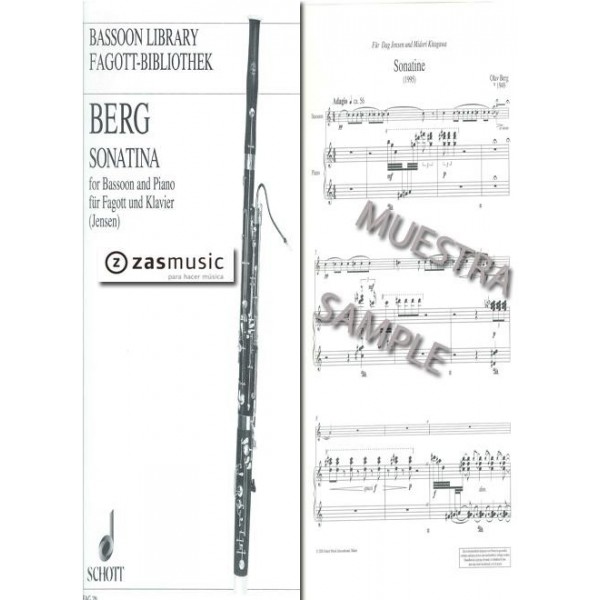 Berg: Sonatina for Bassoon and Piano (1995)