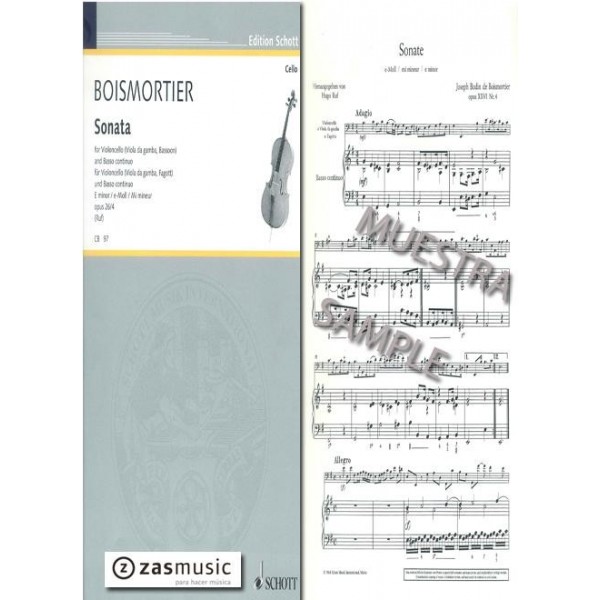 Boismortier: Sonata Opus 26 N 4 e-Moll