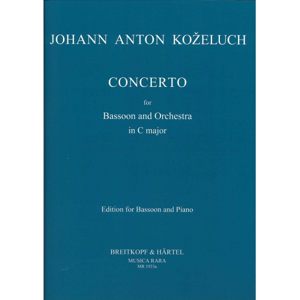 Kozeluch: Concerto for bassoon and orchestra in C major