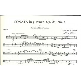 Devienne: Sonata Sol menor. op. 24 nº 5