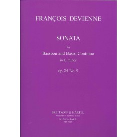 Devienne: Sonata Sol menor. op. 24 nº 5
