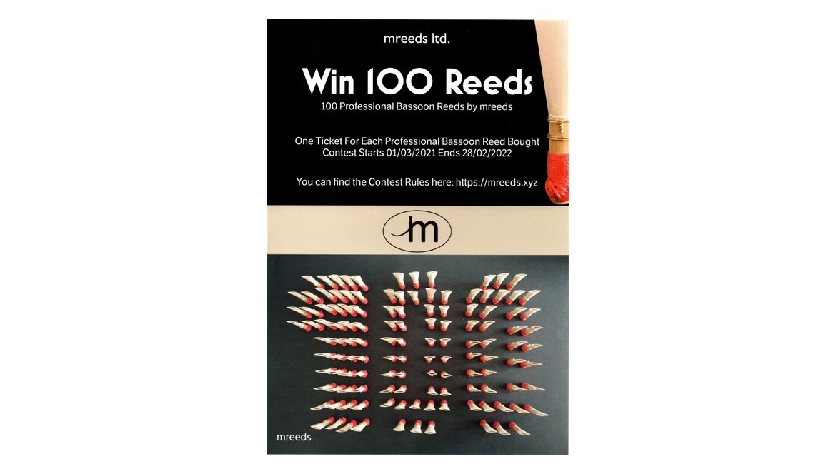 MREEDS sorteará 100 cañas fagot