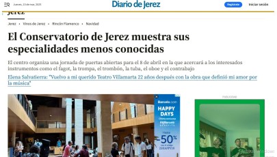 El Conservatorio de Jerez mostrará el fagot y el oboe